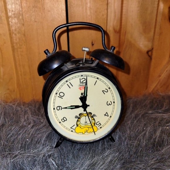 Source Unknown Other - Used Vintage 1978 Garfield alarm clock